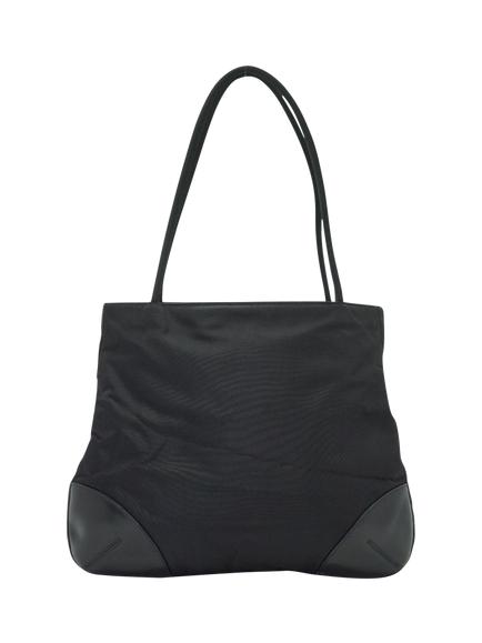 Pre-loved Prada Nylon Tote Bag, Black - view 2, Black