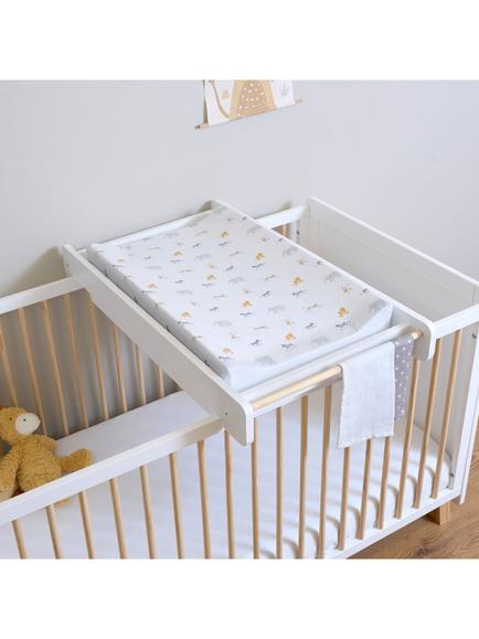 Clair de Lune Essentials Cot Top Changer, White - view 2, White