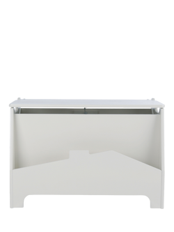 CuddleCo Play House Storage Box, White, White