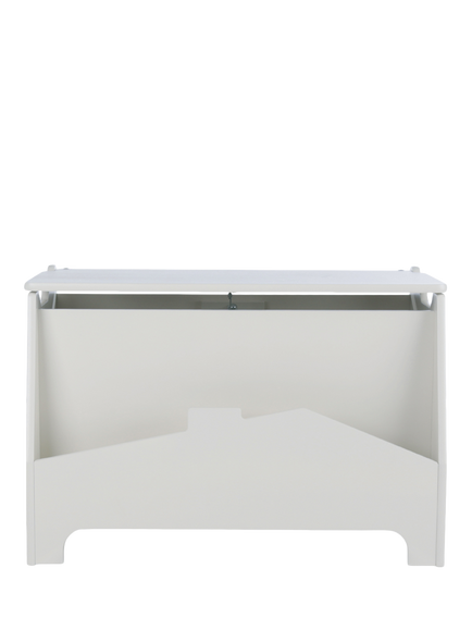 CuddleCo Play House Storage Box, White, White