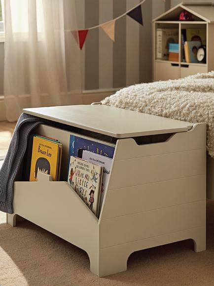 CuddleCo Play House Storage Box, White - view 2, White