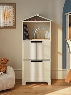 CuddleCo Play House Storage Unit, White - view 2, White