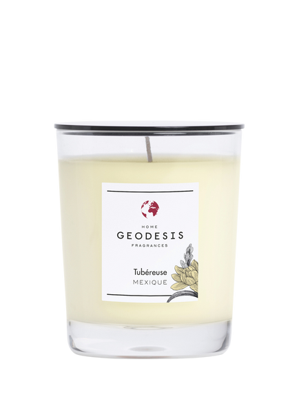 Geodesis Tubereuse Scented Candle, 180g, White