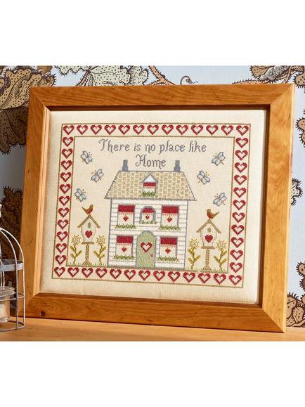 Historical Sampler Company No Place Like Home Cross Stitch Kit - view 2, Multi