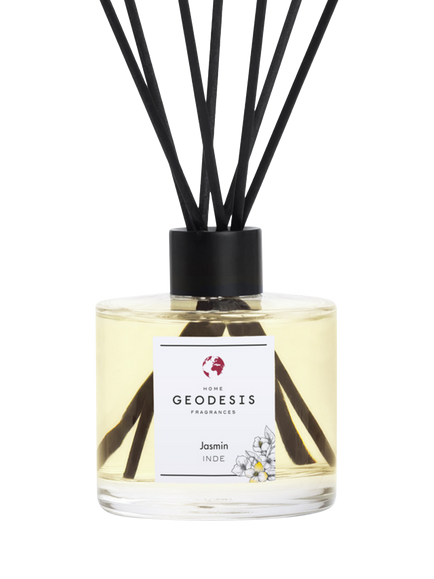 Geodesis Jasmin Diffuser, 200ml, White Multi