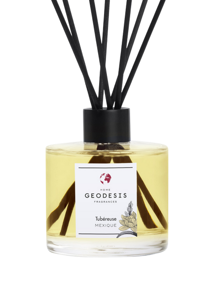 Geodesis Tubereuse Diffuser, 200ml, White Multi