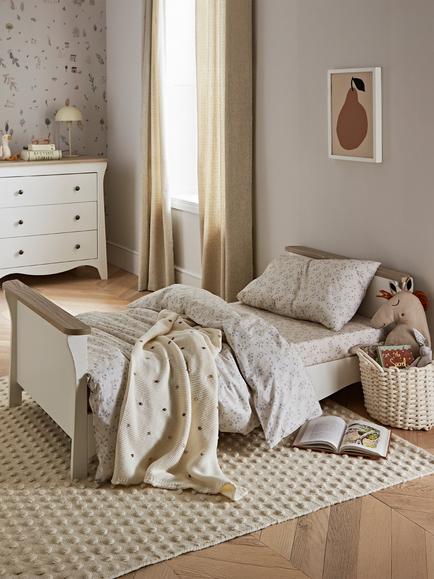 CuddleCo Clara Toddler Bed, White - view 2, White