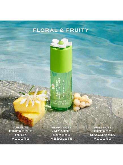 Marc Jacobs Daisy Mist Tropical Glow Hair & Body Mist for Women, 150ml - view 2, 