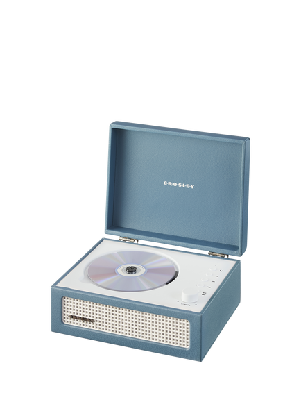 Crosley Voyager CD Player, Washed Blue, Washed Blue