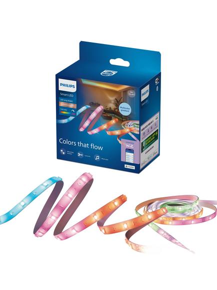 Philips Smart WiZ Connected LED Strip RGBIC Light, 5m - view 2, Multi