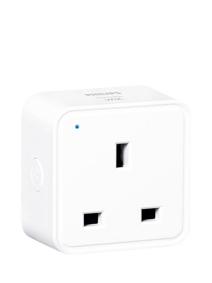 Philips Matter Type-G Smart Plug, White, White White