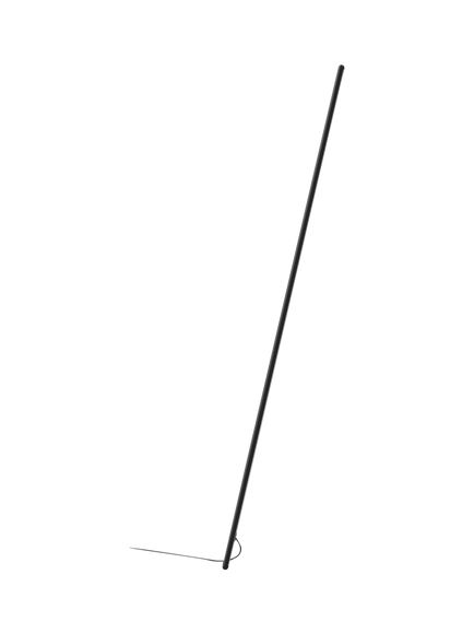 Philips Hue Smart White & Colour Gradient Signe Pole Floor Lamp, Black, Black