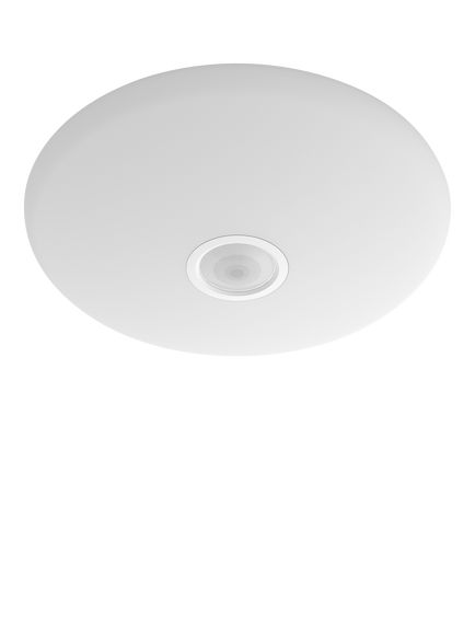 Philips Mauve CL252 LED Motion Sensor Flush Ceiling Light, White, White White