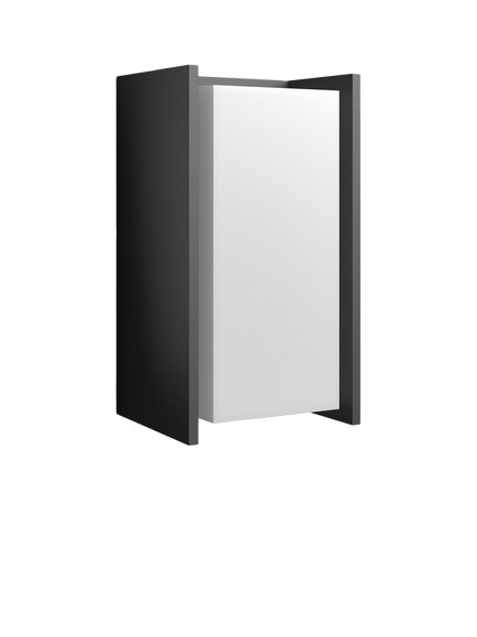 Philips Hue Turaco Smart White & Colour Ambience Outdoor Wall Light, Anthracite, Anthracite