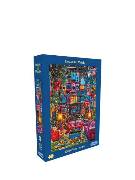Gibsons House of Music 1000 Piece Jigsaw Puzzle, Multi Multi