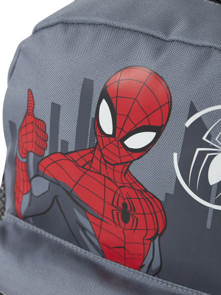 NAME IT Kids' Spider-Man Backpack, Blue Mirage - view 2, Blue Mirage