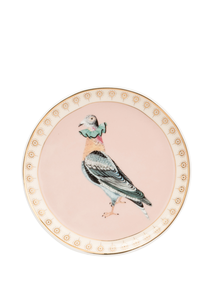 Yvonne Ellen Best of British Animal Fine China Coasters, Set of 4, Multi - view 2, Multi Multi