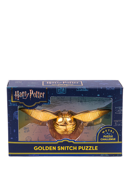 Ginger Fox Harry Potter Golden Snitch Metal Puzzle Challenge, Multi Multi