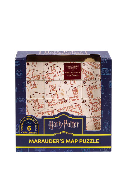Ginger Fox Harry Potter Marauders Map Puzzle Challenge, Multi Multi