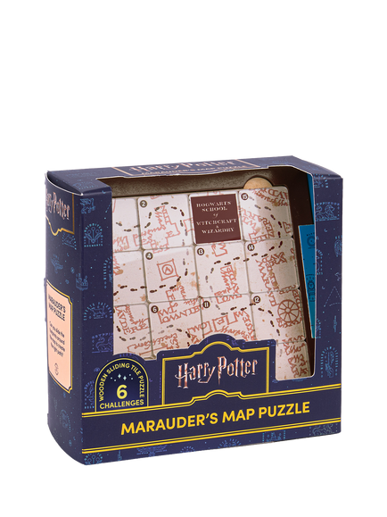 Ginger Fox Harry Potter Marauders Map Puzzle Challenge - view 2, Multi Multi