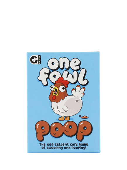 Ginger Fox One Fowl Poop Card Game, Multi Multi