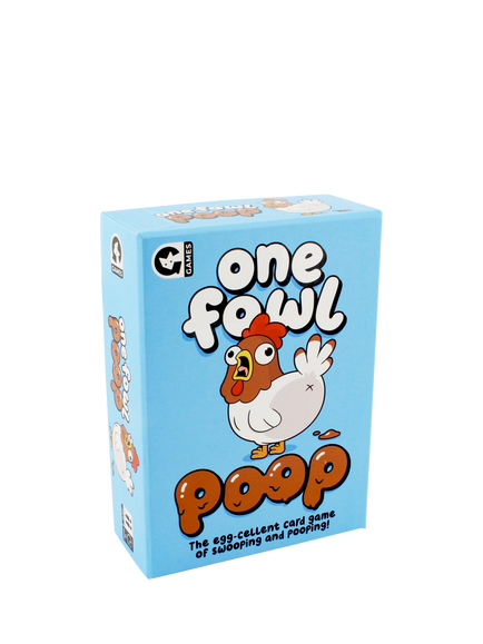 Ginger Fox One Fowl Poop Card Game - view 2, Multi Multi