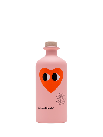 yiayia and friends Love Edition Extra Virgin Olive Oil, 500ml, Multi