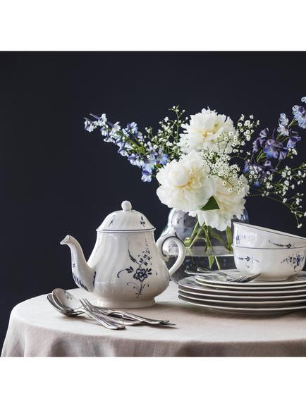 Villeroy & Boch Old Luxembourg Porcelain Teapot, 1.13L, Blue/White - view 2, Multi