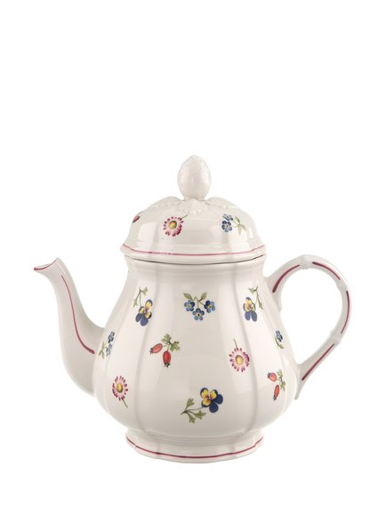 Villeroy & Boch Petite Fleur Porcelain Teapot, 900ml, Multi, Multi