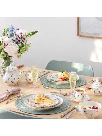 Villeroy & Boch Petite Fleur Porcelain Teapot, 900ml, Multi - view 2, Multi
