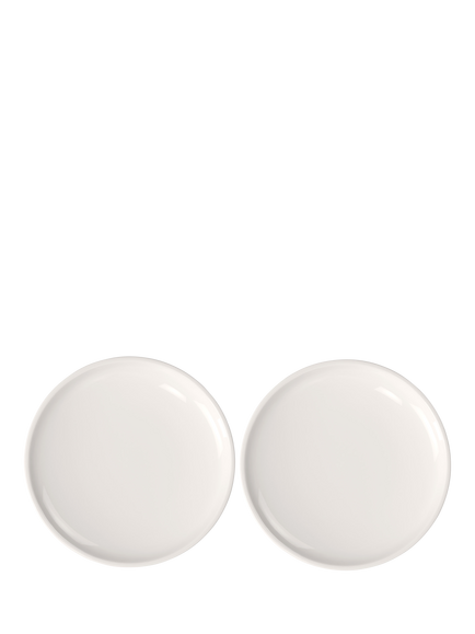 Villeroy & Boch Artesano Porcelain Dinner Plate, Set of 2, 29.5cm, White, White