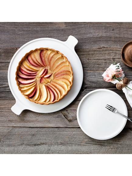 Villeroy & Boch Artesano Porcelain Salad Plate, Set of 2, 22.5cm, White - view 2, White