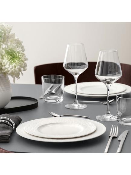 Villeroy & Boch Manufacture Ice Porcelain Salad Plate, Set of 2, 17cm, White - view 2, White