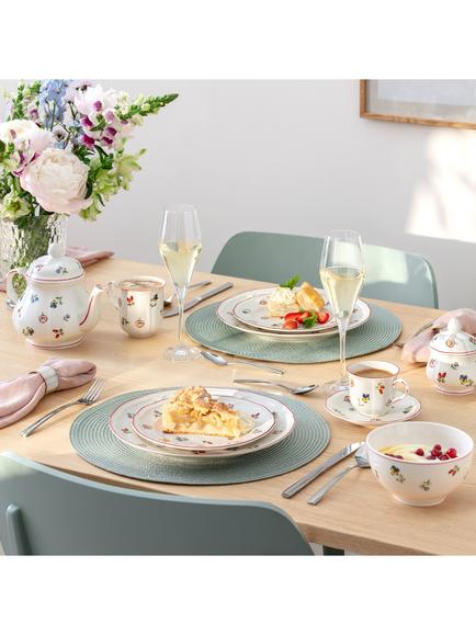 Villeroy & Boch Petite Fleur Porcelain Dinner Plate, Set of 2, 29.5cm, Multi - view 2, Multi