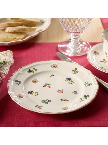 Villeroy & Boch Petite Fleur Porcelain Salad Plate, Set of 2, 22.5cm, Multi - view 2, Multi