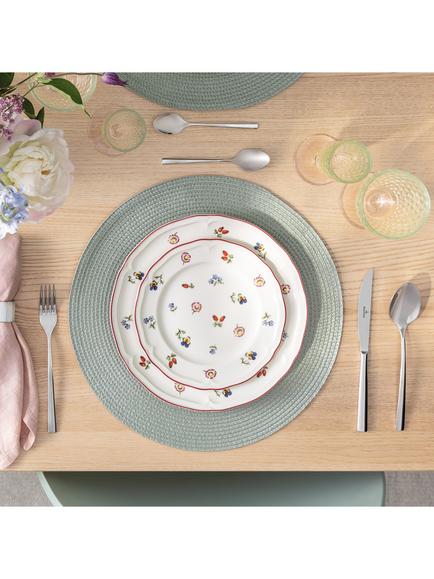 Villeroy & Boch Petite Fleur Porcelain Tea Plate, Set of 2, 22cm, Multi - view 2, Multi