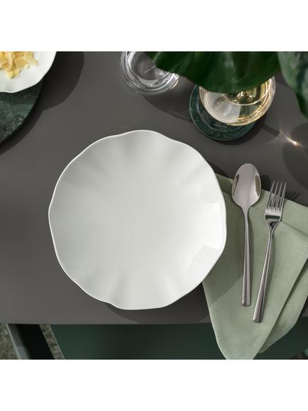 Villeroy & Boch Pura Bone Porcelain Pasta Bowl, Set of 2, 27cm, White - view 2, White