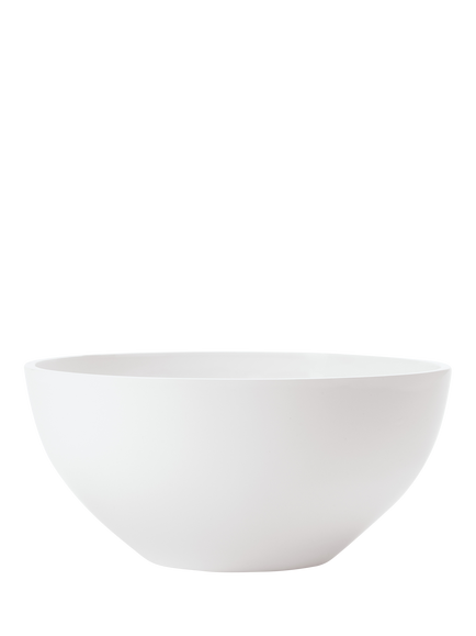 Villeroy & Boch Artesano Porcelain Salad Bowl, 29cm, White, White