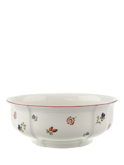 Villeroy & Boch Petite Fleur Porcelain Salad Bowl, 23cm, Multi, Multi