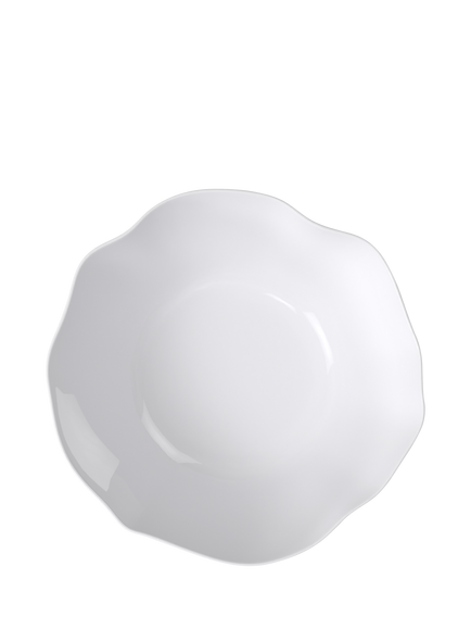 Villeroy & Boch Pura Bone Porcelain Salad Bowl, 27cm, White, White