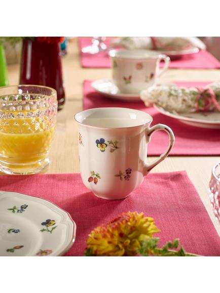 Villeroy & Boch Petite Fleur Porcelain Mug, Set of 2, 250ml, Multi - view 2, Multi
