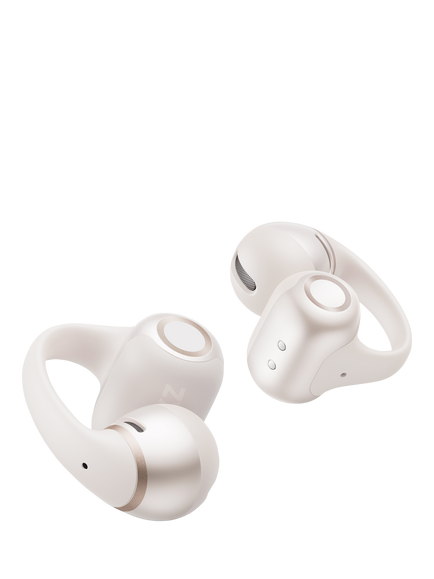 Shokz OpenDots 2 Bluetooth True Wireless Open-Ear Headphones, White