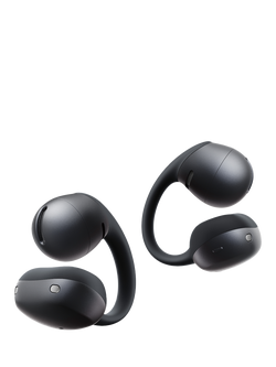 Shokz OpenDots Air Bluetooth True Wireless Open-Ear Headphones, Black, Black
