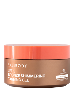 Bali Body Bronze Shimmering Tanning Gel SPF 15, 150ml, Clear