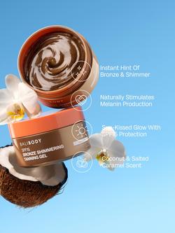 Bali Body Bronze Shimmering Tanning Gel SPF 15, 150ml - view 2, Clear