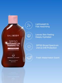 Bali Body Watermelon Sunscreen Oil SPF 50, 100ml - view 2, Clear