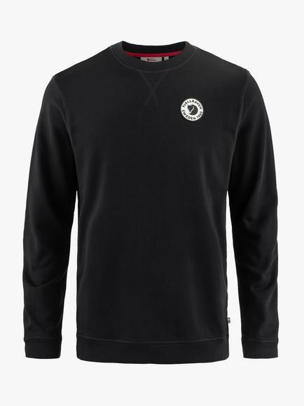 Fjällräven Cotton 1960 Logo Long Sleeve Top, Black, Black