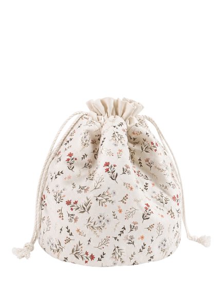 The Knitting Swan Large Quilted Project Bag, Autumn, Multi