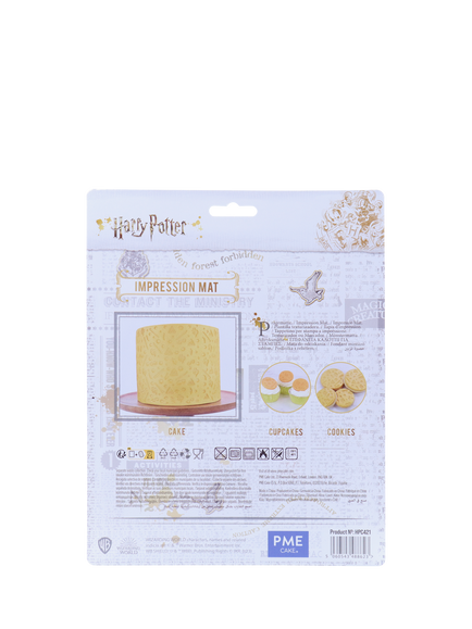 PME Harry Potter Embossing Mould Impression Mat - view 2, Gold