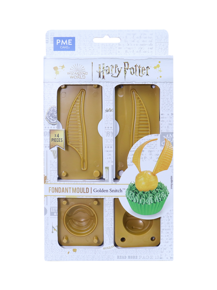 PME Harry Potter Hogwarts Golden Snitch Cake Mould, Gold